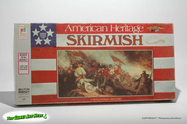 Skirmish American Heritage Game - Milton Bradley 1975