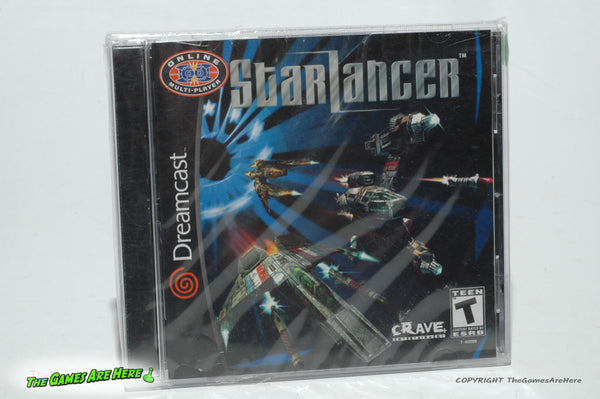 StarLancer - Sega Dreamcast, Crave 2000 Brand New w tears in plastic