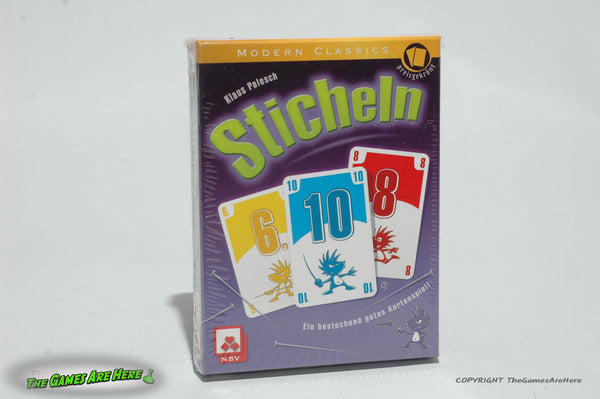 Sticheln Card Game - NSV 2012 German Import Brand New