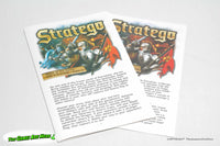 Stratego Battle Game Ice Vs. Fire - Milton Bradley 2008 w New Parts