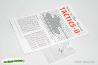 Tactics II Game - Avalon Hill 1973 w Unpunched Counters