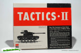 Tactics II Game - Avalon Hill 1973 w Unpunched Counters