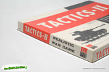 Tactics II Game - Avalon Hill 1973 w Unpunched Counters