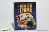 Three of a Crime Card Game - Gamewright 2007 w new parts