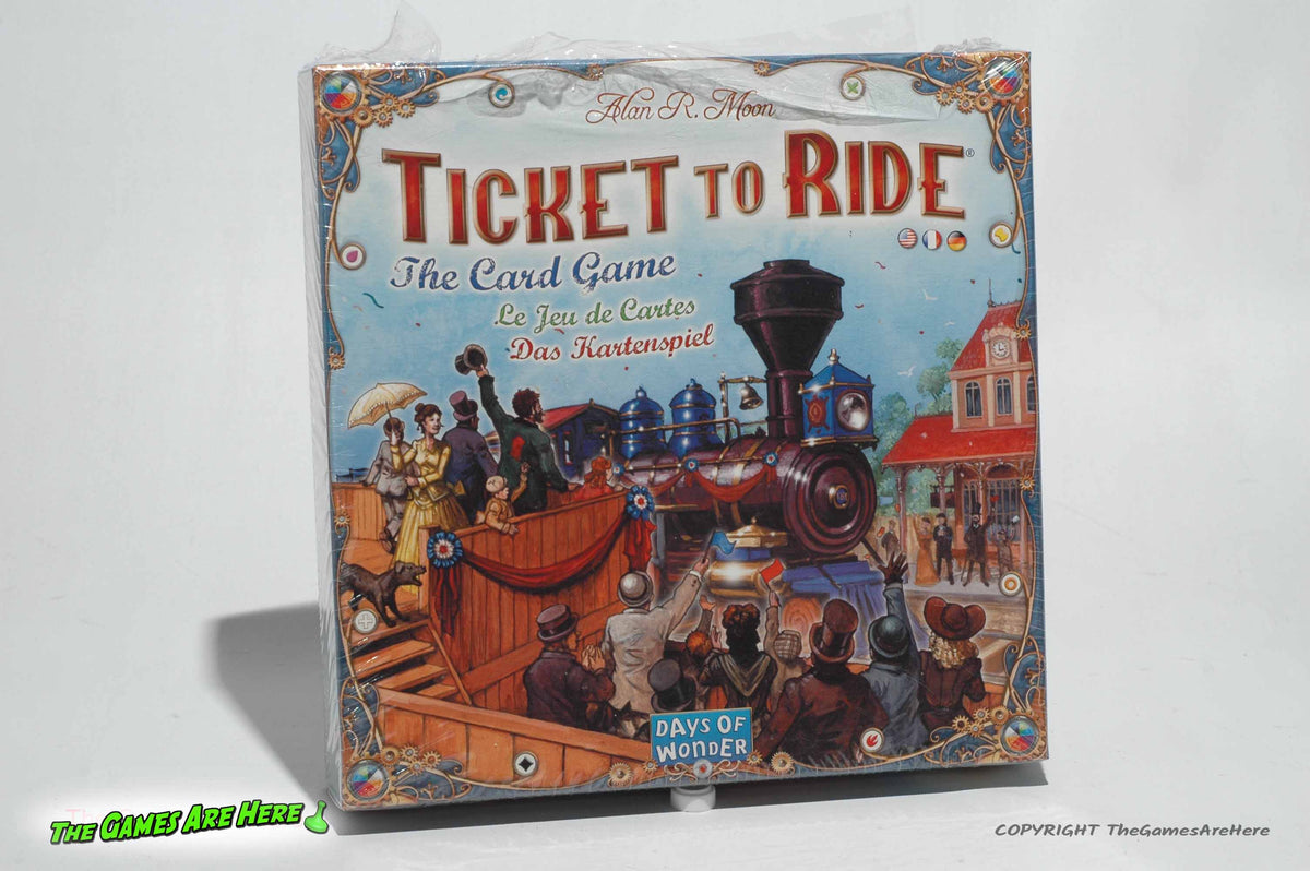 Ticket to Ride The Card Game - Days of Wonder 2013 New w Tears – The ...