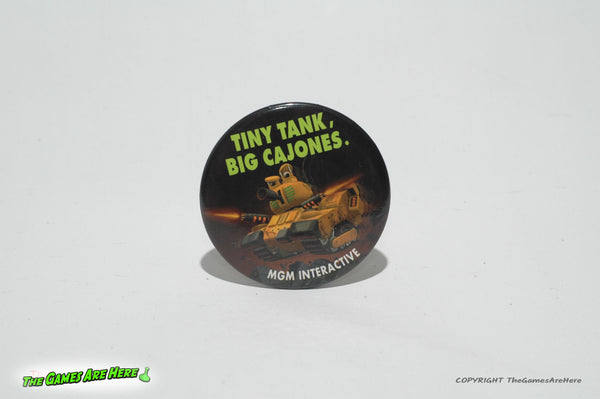 Tiny Tank Promotional Button E-3 1998 - MGM Interactive