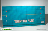 Torpedo Run! Game - Milton Bradley 1986 w Repaired Board