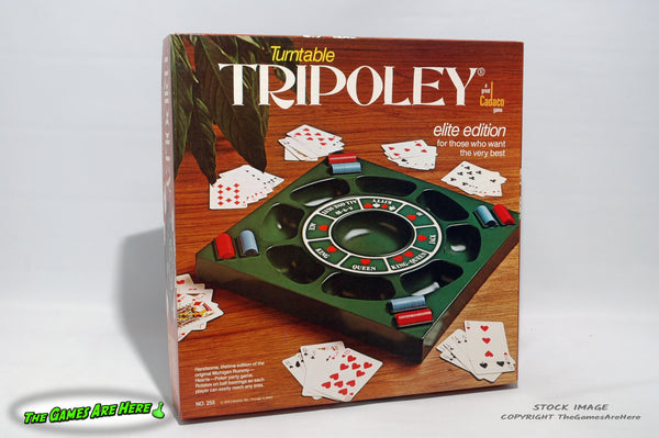 Tripoley Elite Edition - Cadaco 1976 w Replacement Deck