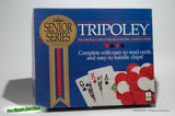 Tripoley Senior Series - Cadaco 1989 w Mat & replacement chips