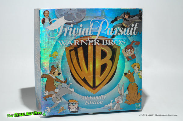 Trivial Pursuit Warner Bros. Edition - Parker Brothers 1999 w Box Wear