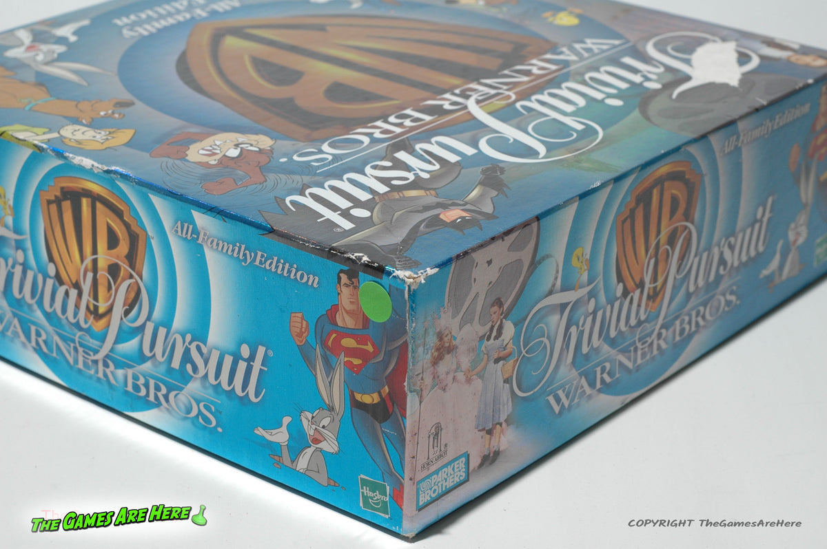 Trivial Pursuit Warner Bros All-family Edition Board Game Complete - sets of cards still sealed for Sale in Henderson, NV Trivial Pursuit Warner Bros All-family Edition Board Game Complete - sets of cards still sealed for Sale in Henderson, NV