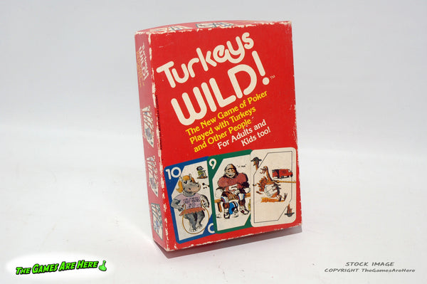Turkeys Wild! Card Game of Poker - the Manhattan Beach Dream Comp. 1981