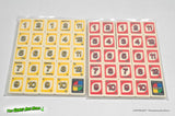 Uno Rummy Up Game - Mattel 1993 w New Parts
