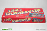Uno Rummy Up Game - Mattel 1993 w New Parts