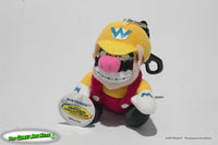 Wario Plush Beanbag Keychain Nintendo Collectables - BD&A 1997 w Tag