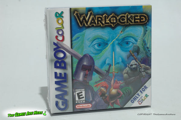 Warlocked Game - Game Boy Color, Bits Studio 2000 Brand New