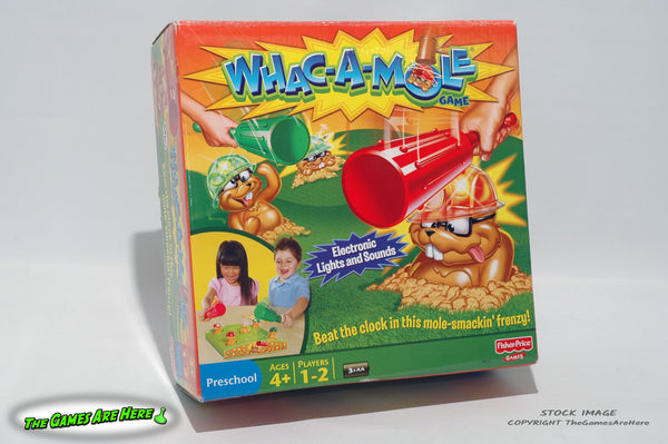 Whac A Mole Electronic Game 2 Player - Milton Bradley 2009