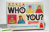 Who You? Game - Schaper 1968 Brand New w Box Stains