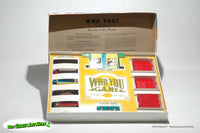 Who You? Game - Schaper 1968 Brand New w Box Stains