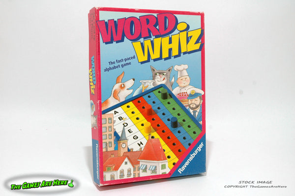 Word Whiz Game - Ravensburger 1997