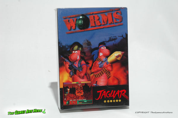 Worms - Atari Jaguar, Telegames 1998 Brand New