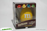 Yahtzee M & M's Travel Edition Yellow Cup - USAopoly 2008