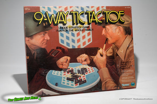 9 Way Tic Tac Toe Game - Kenner 1978