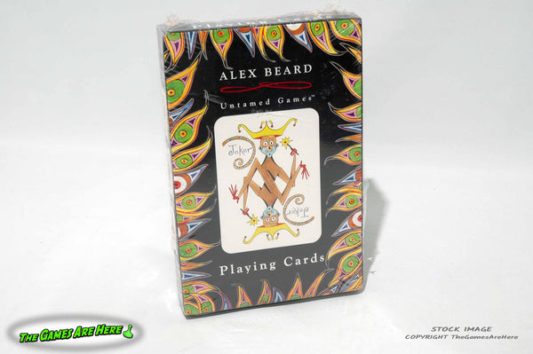 Alex Beard Untamed Games Playing Cards - Fundex 2009 Brand New