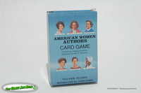 American Women Authors Card Game - U.S. Game Systems Inc. 1994
