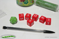 Apples to Apples Dice Game - Mattel 2011 w Sealed Chips