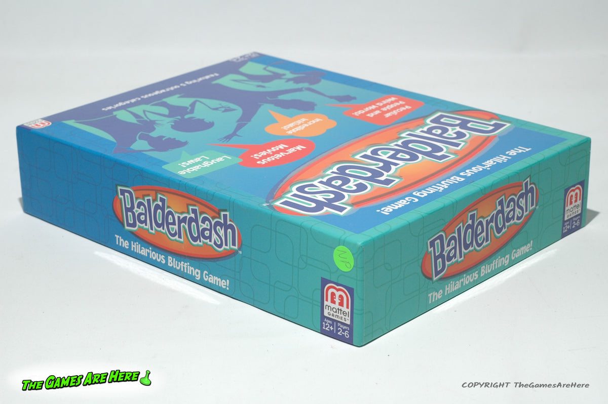 Balderdash Game - Mattel 2014 w New Cards – The Games Are Here