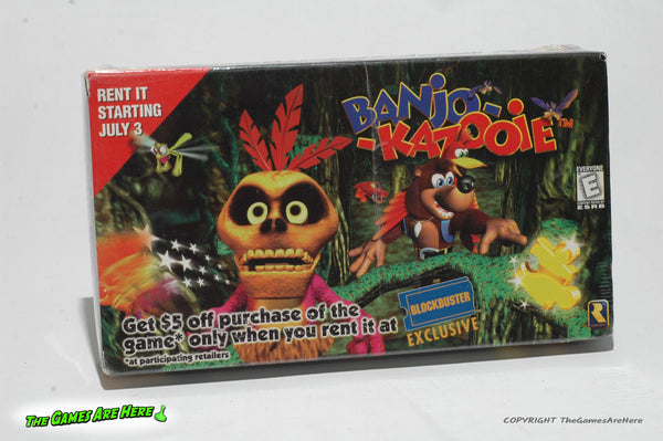 Banjo-Kazooie , Nintendo 64 cart. by Nintendo of America, Inc. (1998)