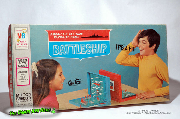 Battleship Naval Action Game - Milton Bradley 1971