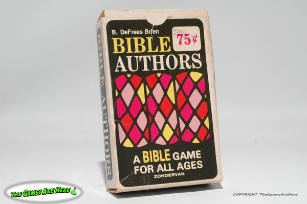 Bible Authors Game - Zondervan Publishing Vintage