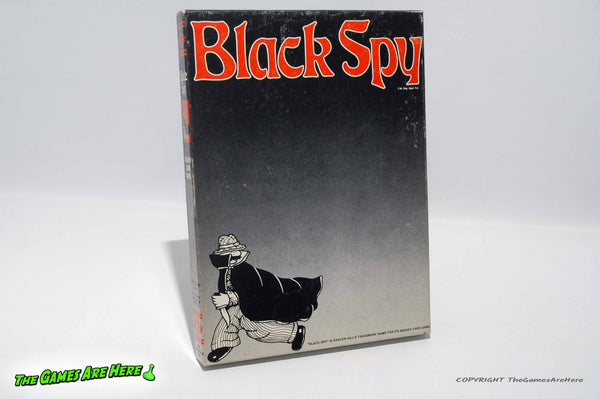 Black Spy Game - Avalon Hill 1981 with New Cards