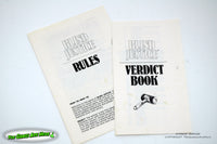 Blind Justice Game of Lawsuits - Avalon Hill 1989