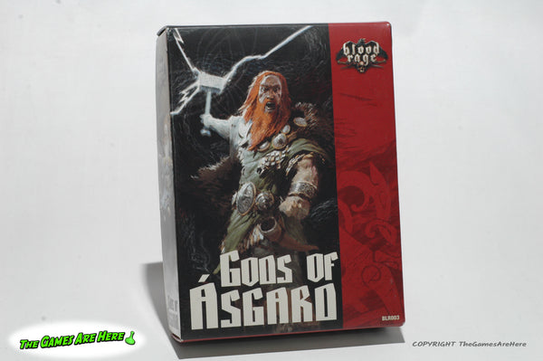 Blood Rage: Gods of Asgard Expansion - Cool Mini or Not 2015 w New Cards