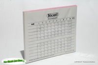 Bocaro! the Bowling Card Game - Davis Bros. Inc. 1986 w New Score Pads