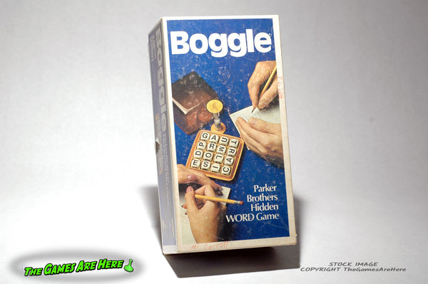 Boggle Hidden Word Game - Parker Brothers 1976 w Box Wear