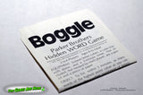 Boggle Hidden Word Game - Parker Brothers 1976 w Box Wear