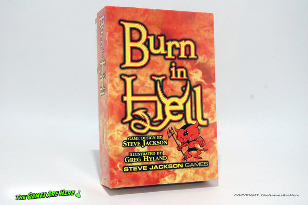 Burn In Hell Card Game - Steve Jackson Games 2004