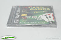 Family Card Games Fun Pack - Sony Playstation ZeniMax 2002 Brand New