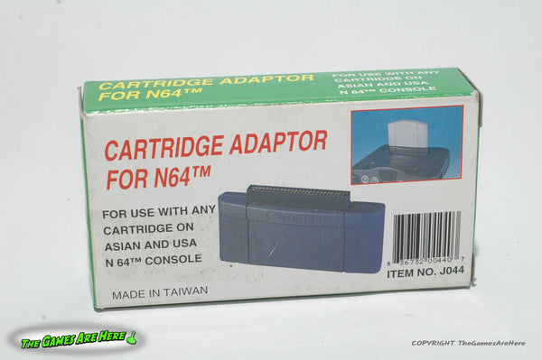 Cartridge Adaptor for N64 Vintage Brand New