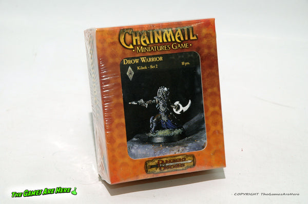 Chainmail Miniatures Game Drow Warrior - Wizards of the Coast