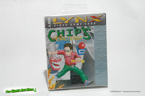 Chips Challenge - Atari Lynx, Epyx 1989 Brand New