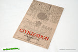 Civilization Bookcase Game - Avalon Hill 1982 w Some Unpunched Parts