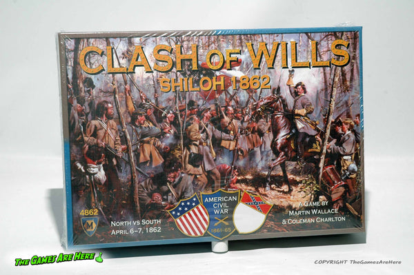 Clash of Wills Shiloh 1862 Game - Mayfair 2012 Brand New
