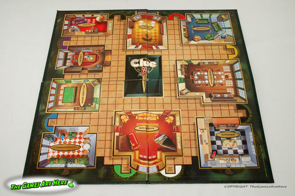 Vintage 1998 Parker Brothers Clue Classic Detective Game who Where