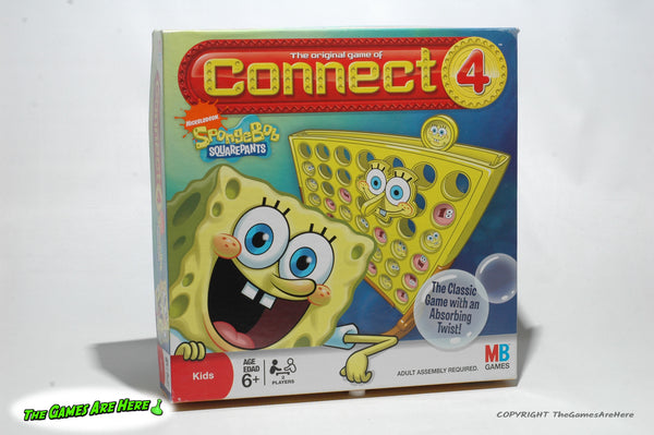 Connect 4 Spongebob Squarepants Edition - Milton Bradley 2008