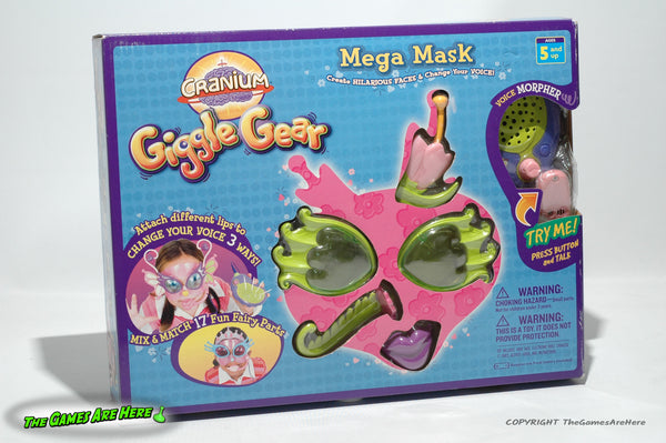 Cranium Giggle Gear Mega Mask - Cranium 2006 Brand New